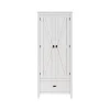 Storage Cabinets*System Build Farmington 71.9" Storage Cabinet with 4 Shelves, Ivory Pine (7533296COM)