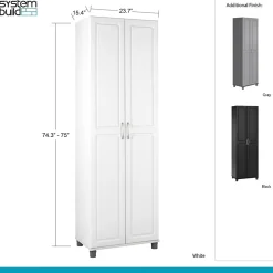 Storage Cabinets*System Build SystemBuild Kendall 24