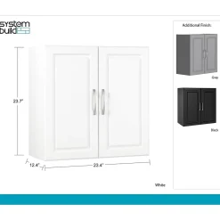 Storage Cabinets*System Build SystemBuild Kendall 24