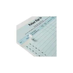 Medical Forms*Tabbies Healthcare Patient Privacy Sign-In Sheets, 11"L x 8.5"W, 125/Pack (14531)