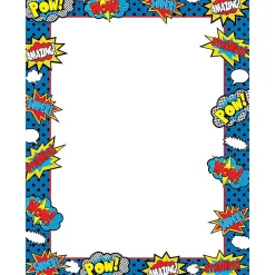 Classroom Paper*Teacher Created Resources Superhero Computer Paper, 50 Sheets Per Pack, 6 Packs (TCR5629-6)