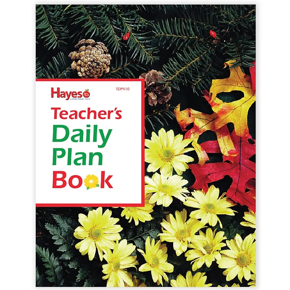 Grade Books*Assorted Publishers Teacher's Daily Planner 40 Weeks, 8 3/8" x 10 7/8", 96 Pages, 3 EA/BD