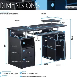 Computer Desks*Techni Mobili 47