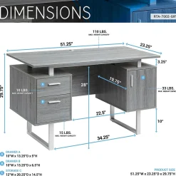 Corner Desks*Techni Mobili 51.25