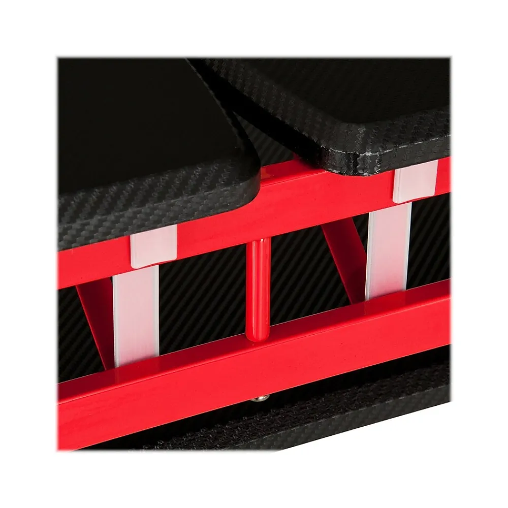 Computer Desks*Techni Sport Stryker 50" Computer Desk, Red/Black (RTA-TS201-RED)