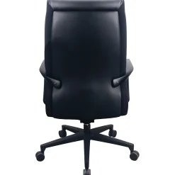 Office Chairs*Tempur-Pedic Ergonomic Leather Swivel Executive Chair, Black (TP2500-BLKL)