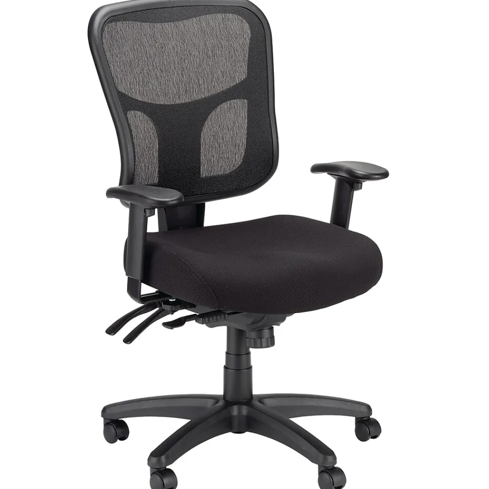 Office Chairs*Tempur-Pedic Ergonomic Mesh Swivel Task Chair, Black (TP8000)