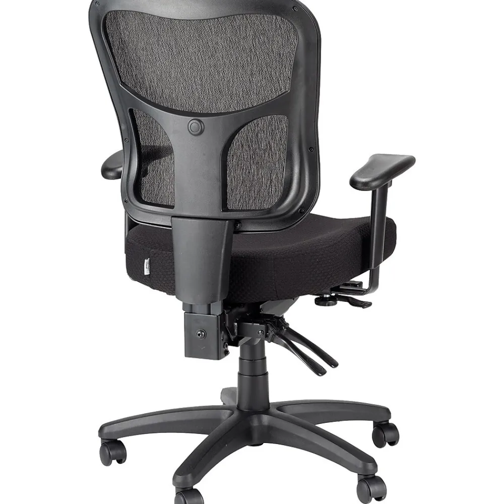 Office Chairs*Tempur-Pedic Ergonomic Mesh Swivel Task Chair, Black (TP8000)