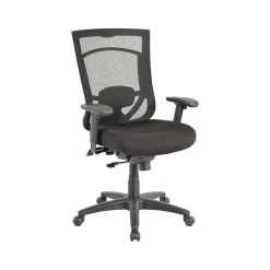 Office Chairs*Tempur-Pedic Mesh Back Fabric Task Chair, Black (TP7000-COAL-DS)