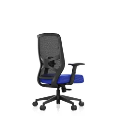 Office Chairs*Tempur-Pedic ProTask Mesh/Fabric Swivel Executive Task Chair, Blue (TP-PROTASK-BLU)