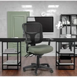 Ergonomic Chairs*Tempur-Pedic ® TP8000 Ergonomic Mesh Mid-Back Task Chair, Olive