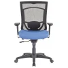 Office Chairs*Tempur-Pedic TP7000 Mesh High Back Fabric Chair, Denim (TP7000-DENIM)