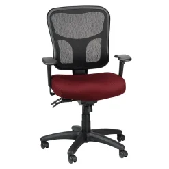 Office Chairs*Tempur-Pedic TP8000 Mesh Task Chair, Burgundy (TP8000-BURG)