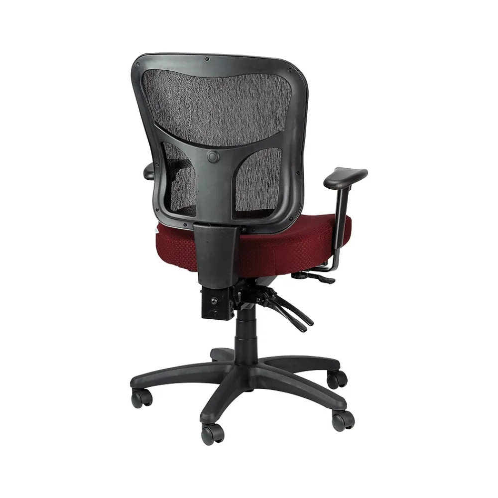 Office Chairs*Tempur-Pedic TP8000 Mesh Task Chair, Burgundy (TP8000-BURG)