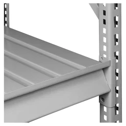 Shelving*Tennsco Corrugated Steel Decking Shelf, Supports 2,750 lb., Medium Grey, 72"W x 48" (DTNN-BSD-7248)