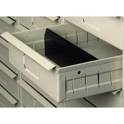 Storage Cabinets*Tennsco Dividers for Thirty Drawer Organizer, Black, 30/St