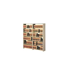 Shelving*Tennsco Snap-Together 7-Shelf Steel Closed Starter Set, 88"H x 48"W x 12"D, Sand (TNN128848PCSD)