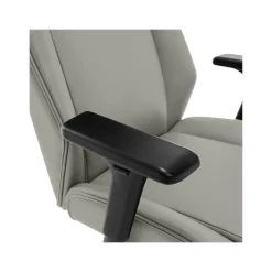 Office Chairs*Thomasville Furniture Darius Ergonomic Bonded Leather Swivel Executive Chair, Gray (51490-GRY)