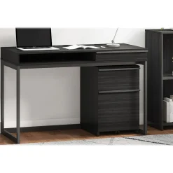 File Cabinets*Thomasville Furniture Latimer 2-Drawer Vertical File Cabinet, Pedestal, Burnt Ash, 20.8