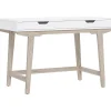 Office Desks*Thomasville Furniture Whitney 48"W Writing Desk, Snowy White (SPLS-WH48D-TV)