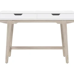 Office Desks*Thomasville Furniture Whitney 48"W Writing Desk, Snowy White (SPLS-WH48D-TV)