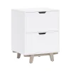 File Cabinets*Thomasville Furniture Whitney 2-Drawer Lateral File Cabinet, Letter/Legal Size, 31.25"H x 23.75"W x 20"D, White (SPLS-WHLF-TV)