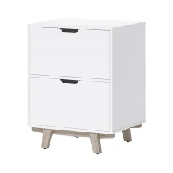 File Cabinets*Thomasville Furniture Whitney 2-Drawer Lateral File Cabinet, Letter/Legal Size, 31.25"H x 23.75"W x 20"D, White (SPLS-WHLF-TV)