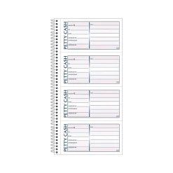 Accounting & Record Journals*TOPS Petty Cash Receipt Book, 2.75"L x 5"W, 200/Pack (TOP4109)