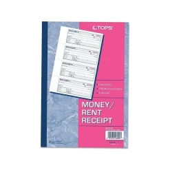 Accounting & Record Journals*TOPS Receipts, 2.75"L x 7.13"W, 100/Pack (46808)