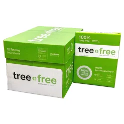 Multipurpose Paper*TreeZero TreeFree Multipurpose Paper, 8.5" x 11", 20 lbs., White, 5000 Sheets/Carton (228007534)