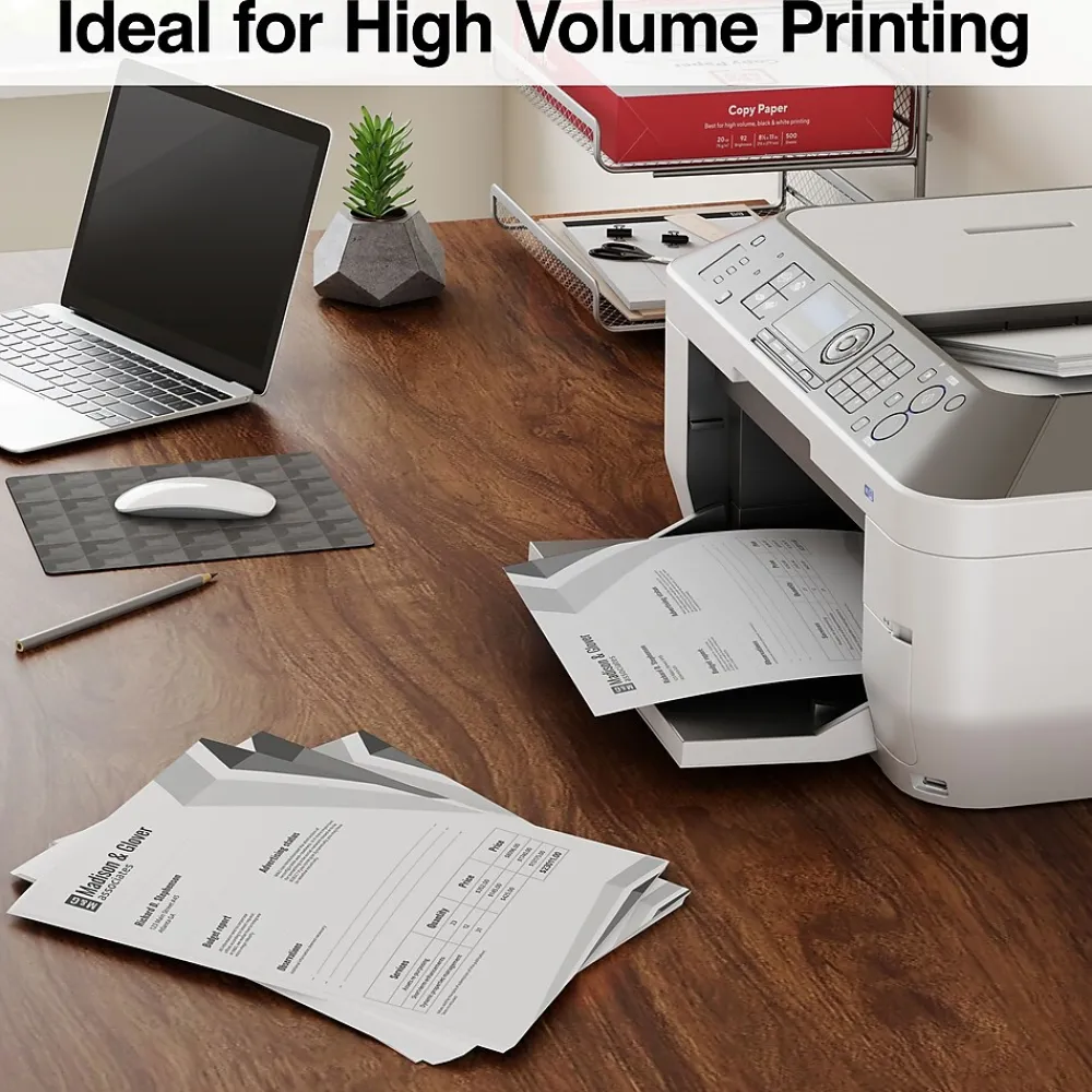 Copy Paper*TRU RED ™ 8.5" x 11" Copy Paper, 20 lbs., 92 Brightness, 500 Sheets/Ream (TR56957)