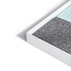 Dry Erase*U Brands Combination Dry-Erase Whiteboard, Aluminum Frame, 4' x 3' (3198U00-01)