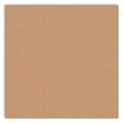 Bulletin*U Brands Cork Bulletin Board, Frameless, 2.5' x 2.5' (4887U00-01)