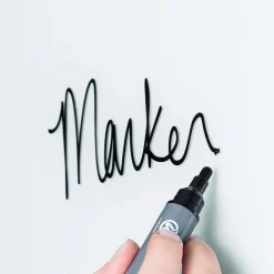 Dry Erase*U Brands Floating Glass Ghost Grid Dry Erase Board, Frameless, 3' x 2' (2798U00-01)