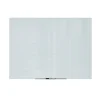 Dry Erase*U Brands Floating Glass Ghost Grid Dry Erase Board, Frameless, 4' x 3' (2799U00-01)