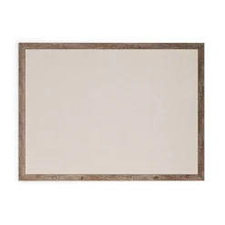 Bulletin*U Brands Linen Bulletin Board, Wood Frame, 4' x 3' (4894U00-01)