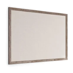 Bulletin*U Brands Linen Bulletin Board, Wood Frame, 4' x 3' (4894U00-01)