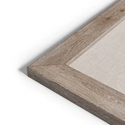 Bulletin*U Brands Linen Bulletin Board, Wood Frame, 4' x 3' (4894U00-01)