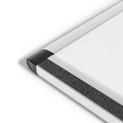Dry Erase*U Brands PINIT Steel Dry-Erase Whiteboard, Aluminum Frame, 3' x 2' (2805U00-01)