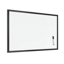 Dry Erase*U Brands Steel Dry-Erase Whiteboard, Wood Frame, 2' x 3' (311U00-01)