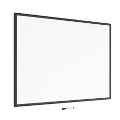 Dry Erase*U Brands Steel Dry-Erase Whiteboard, Fiberboard Frame, 4' x 3' (2893U00-01)