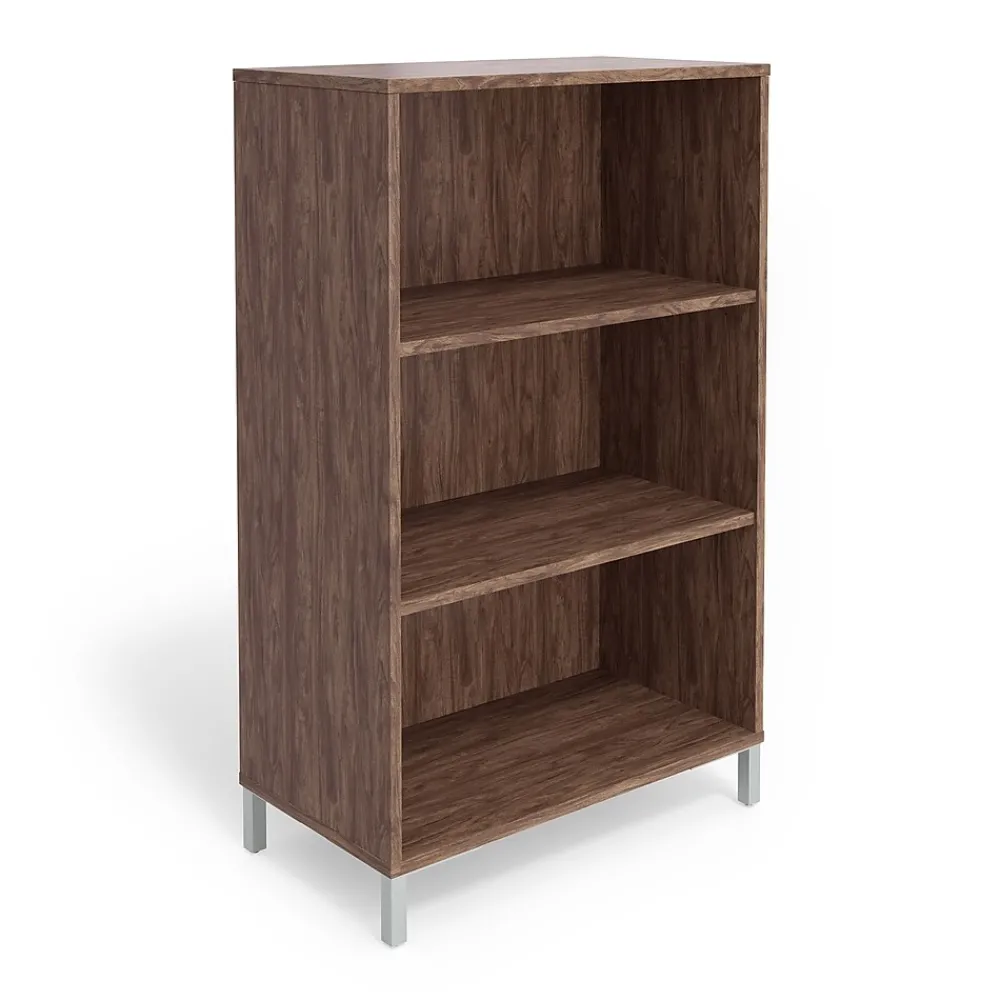 Bookcases*Union & Scale Essentials 3 Shelf 45"H Laminate Bookcase, (UN56977) Espresso