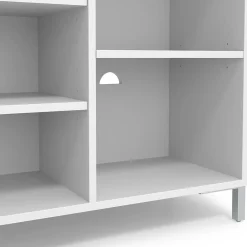 Bookcases*Union & Scale ™ Essentials 5 Shelf 31"H Laminate Bookcase, (UN56978) White