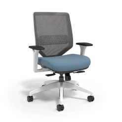 Office Chairs*Union & Scale ™ Lewis Ergonomic Mesh Swivel Computer and Desk Chair, (UN55656-CC) Carolina