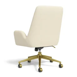 Office Chairs*Union & Scale ™ MidMod Ergonomic Fabric Manager Chair, Cream (UN56982)