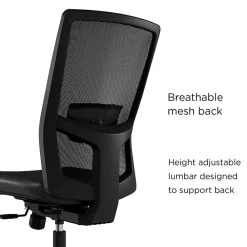 Office Chairs*Union & Scale ™ Workplace2.0™ 500 Series Armless Vinyl Task Chair, Black 52266)