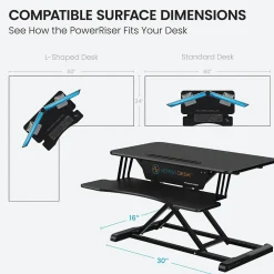 Standing Desks*VersaDesk Power Riser 32