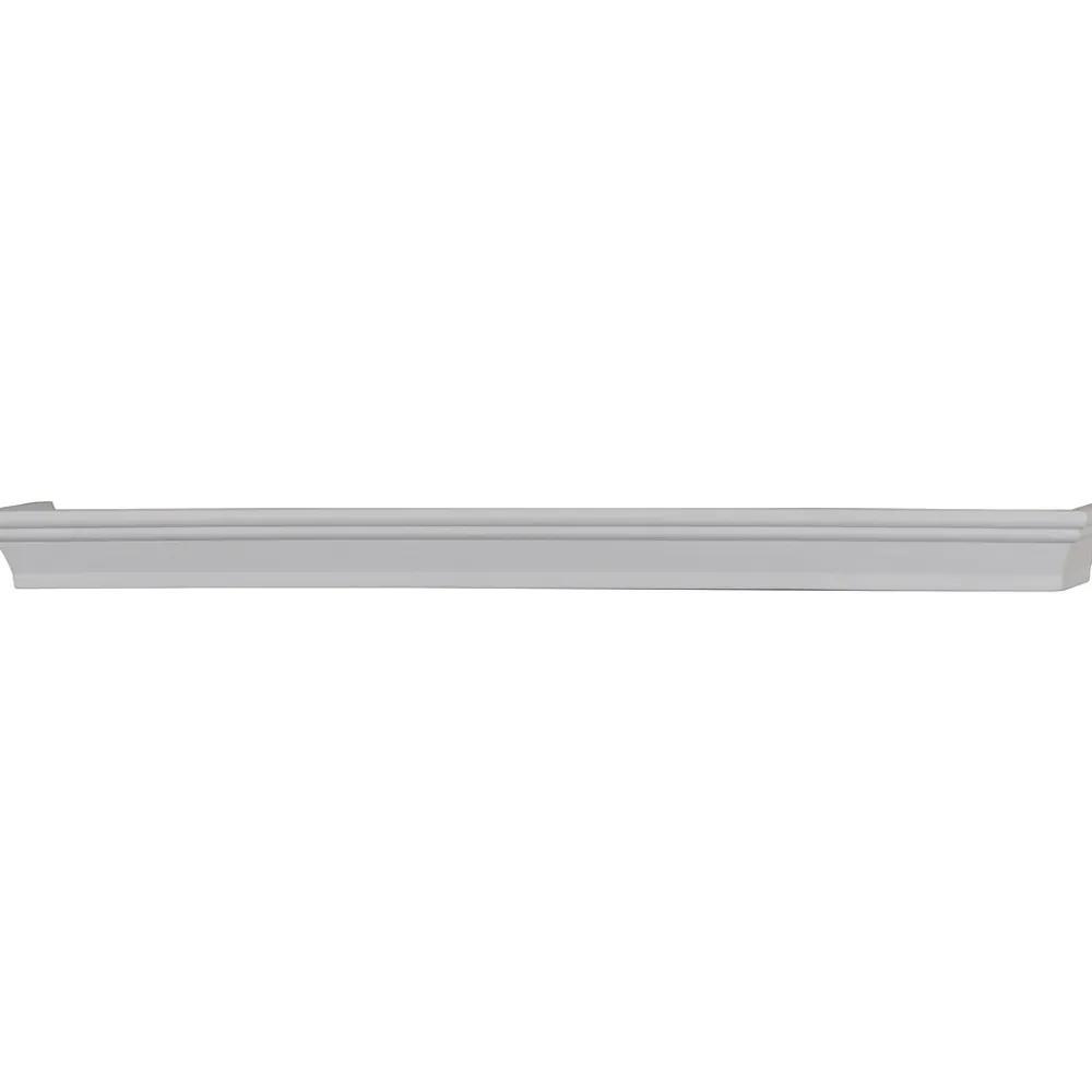 Shelving*V-Light Wall Shelves, White, 4/Pack (VW141003W)