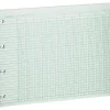 Accounting & Record Journals*Wilson Jones Columnar Sheets, Ledger Paper, Ruled, 30 Lines, 20 Columns, Green Paper, 9 1/4" x 11 7/8", 100/Pk