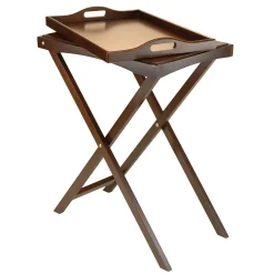 Folding Tables*Winsome Folding Butler Tray Table, Antique Walnut (94422)